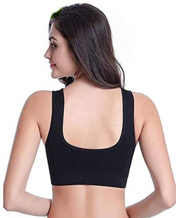 Women’s Cotton Air Bra – Pack of 3 | Comfortable Everyday Support | Multicolor